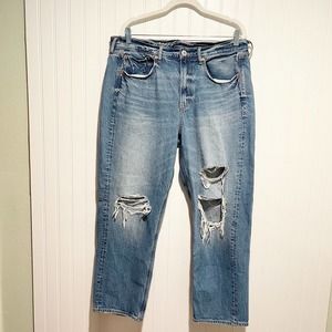 American Eagle 90s Boyfriend Jeans Size 14